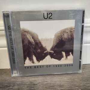 U2 'The Best of 1990-2000' CD - Silver & Sepia Cover